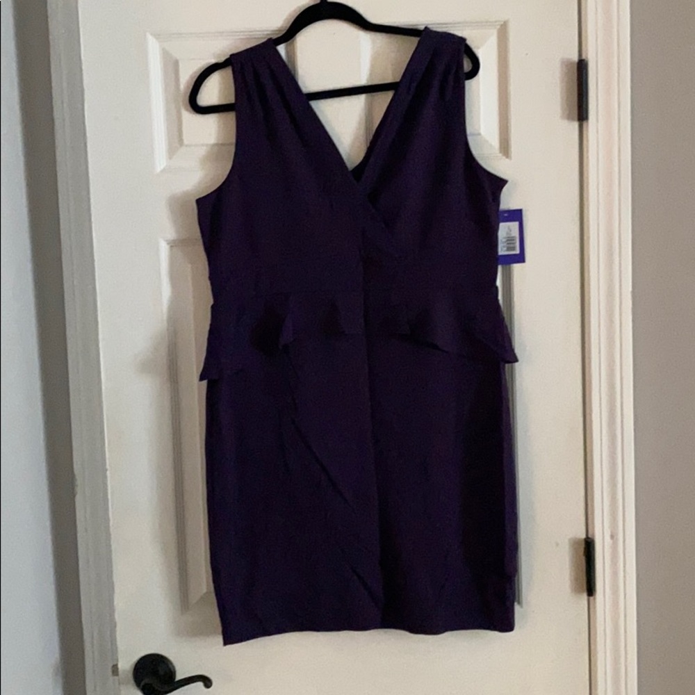 NWT Seraphine maternity peplum dress